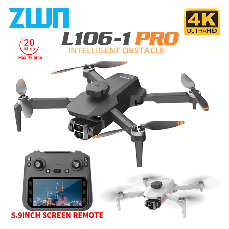 Drone Kit Professional - L106-1PRO GPS Professionele Drone Met 4K