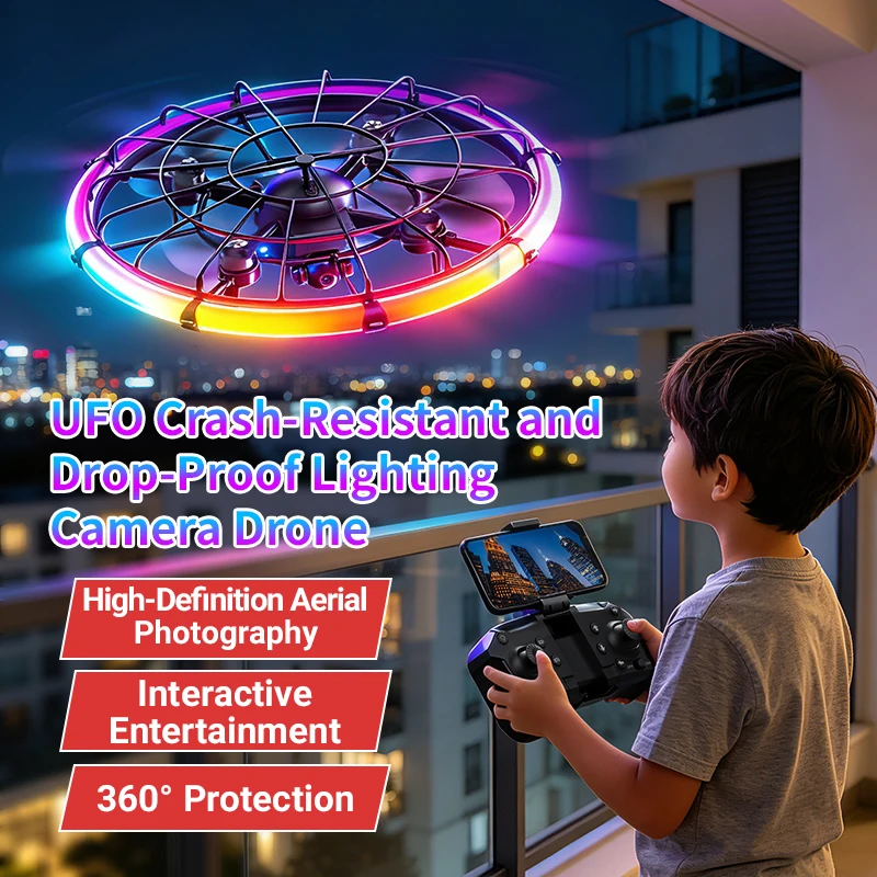 Drone Kit With Camera - JJRC H145 UFO RC Drone met