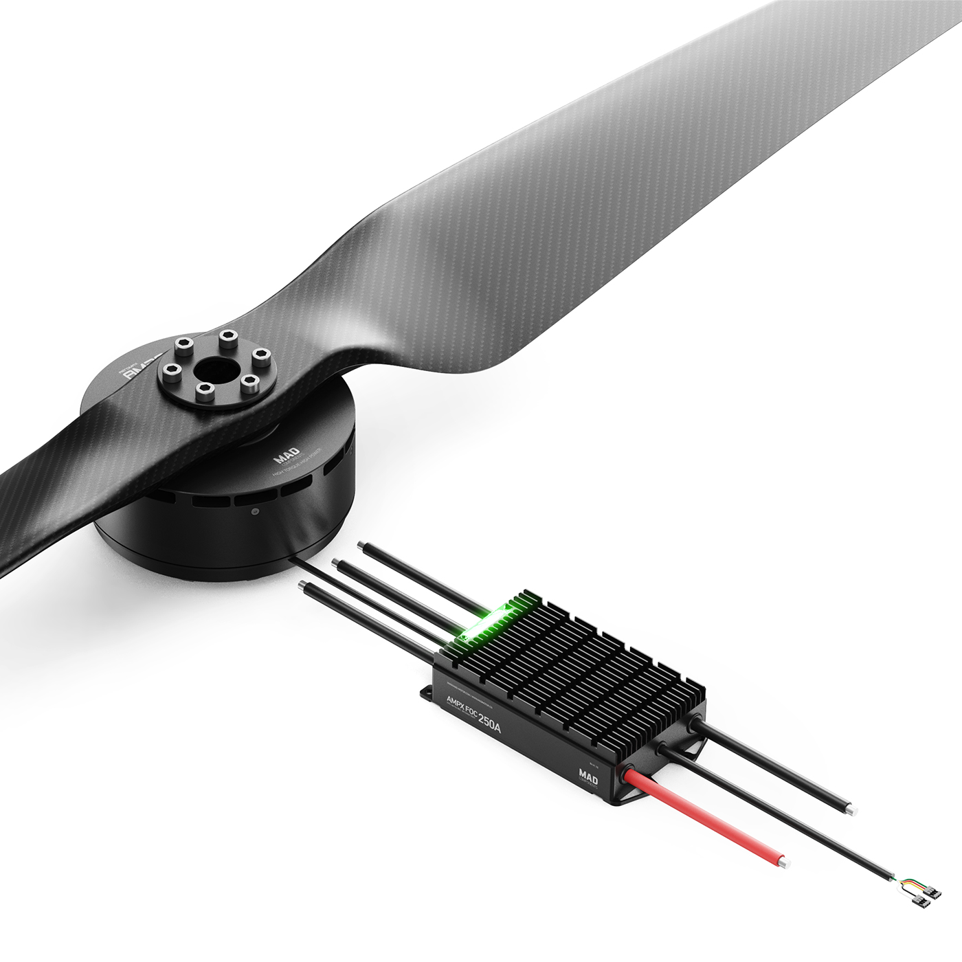 MAD AM30 43KV krachtige motors - Drone Kit Heavy Lift recensie en prijs