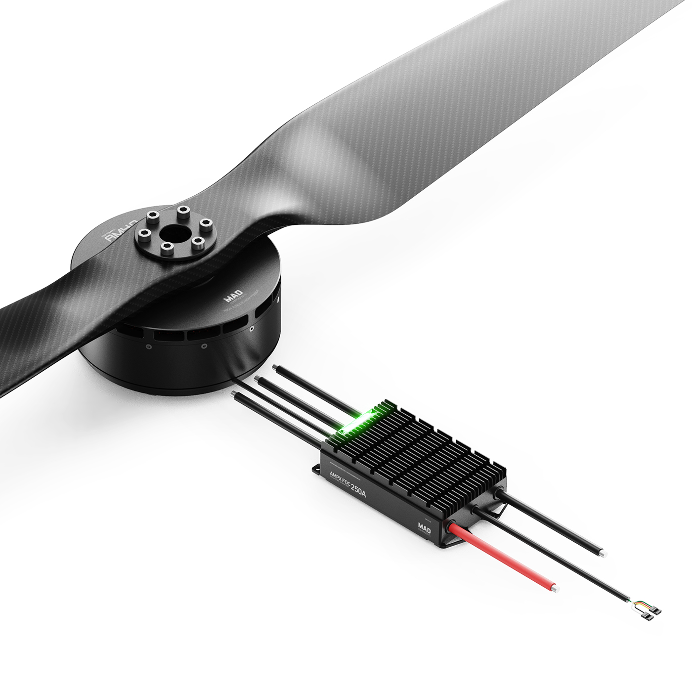 MAD AM40 34KV krachtige motors - Drone Kit Heavy Lift recensie en prijs