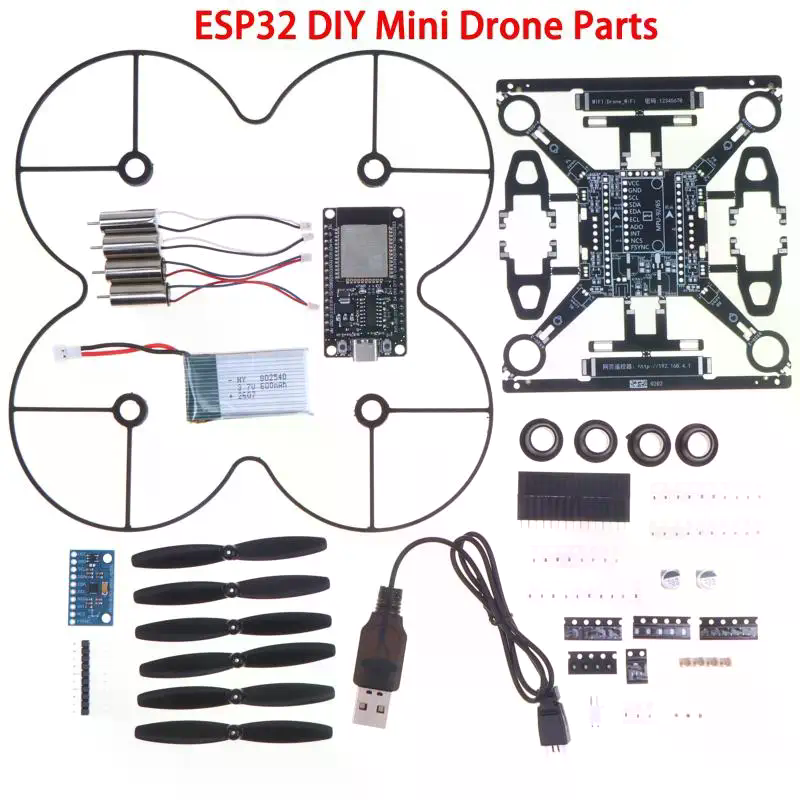 ESP32 Open-Source Mini Drone K - Drone Kit Octocopter recensie en prijs